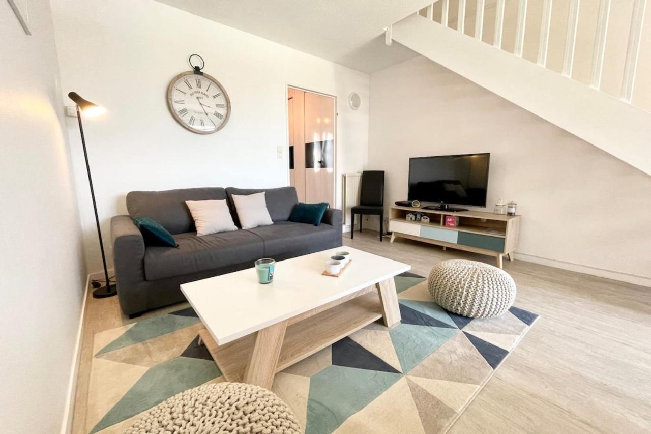 T3 Duplex Top Cosy Balcon 300M Des Plages Carnac Dış mekan fotoğraf