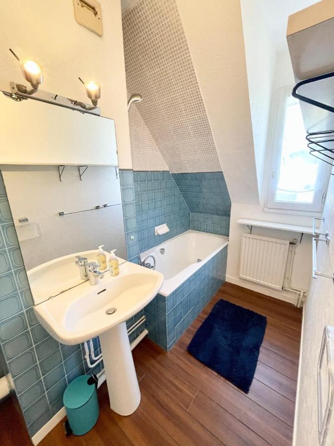 T3 Duplex Top Cosy Balcon 300M Des Plages Carnac Dış mekan fotoğraf