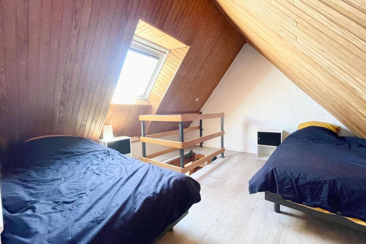T3 Duplex Top Cosy Balcon 300M Des Plages Carnac Dış mekan fotoğraf